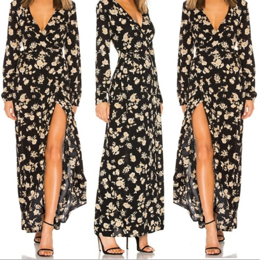 Amuse Society Wrap Dress